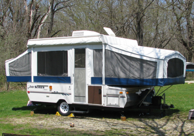 Pop Up Trailer And Tent Trailer Covers CalMark Cover Co Custom RV   Custom Covers Pop Up Trailer 400x281 